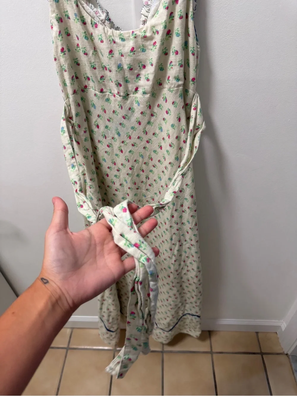 Free People Sweet Hearts Midi Dress